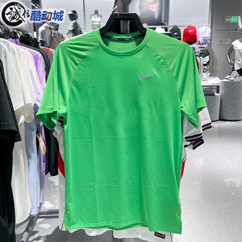 Nike耐克男装2026秋新款Dri-FIT ADV速干短袖跑步上衣 HV5204-329