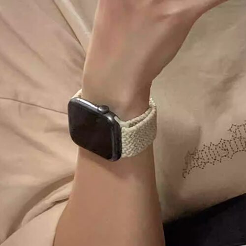 iwatch8尼龙编织回环式表带适用