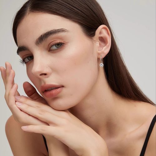 时尚简约耳环女小众轻奢高级