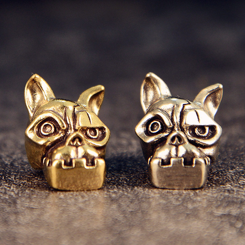 EDC黄铜刀坠机器狗钥匙扣挂件伞绳坠白铜吊坠包包挂坠配件饰,饰品/流行首饰/时尚饰品新,摆件,淘宝优惠券,粉丝福利购,淘宝优惠卷