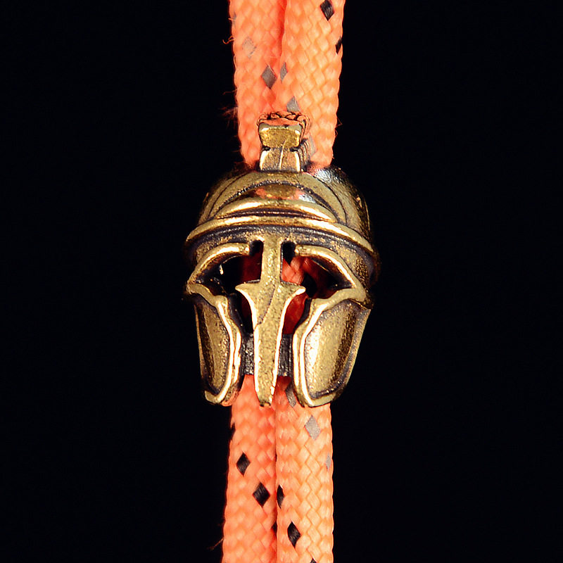 黄铜斯巴达头盔刀坠EDC伞绳坠手电坠钥匙扣挂件DIY大孔配饰挂坠,饰品/流行首饰/时尚饰品新,摆件,淘宝优惠券,粉丝福利购,淘宝优惠卷