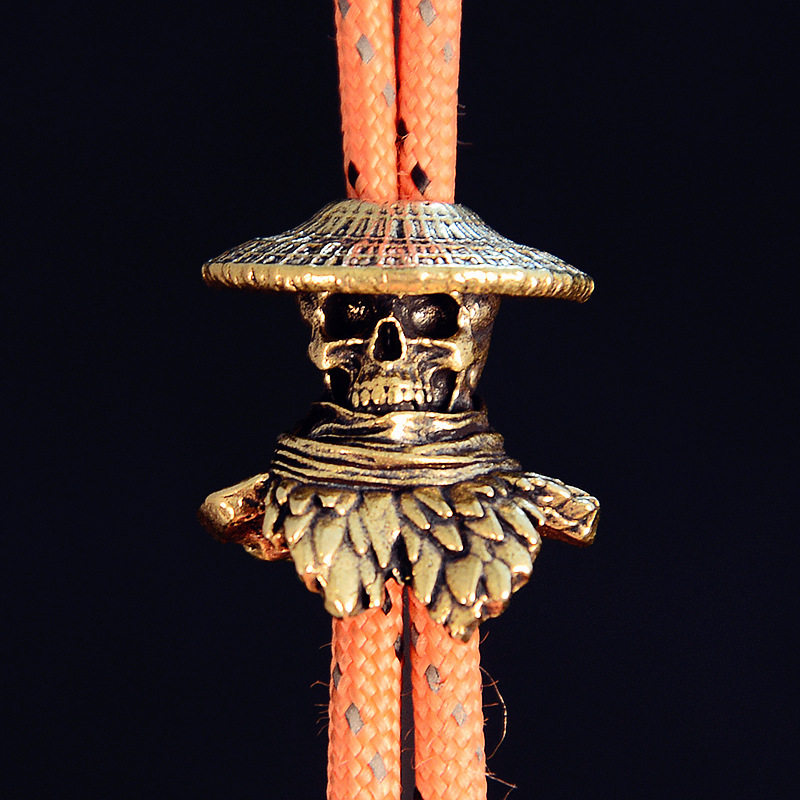 黄铜侠客EDC刀坠白铜伞绳DIY弹弓手电尾坠,饰品/流行首饰/时尚饰品新,摆件,淘宝优惠券,粉丝福利购,淘宝优惠卷