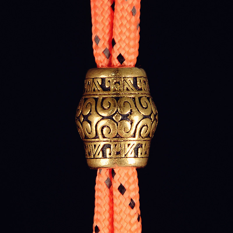 复古黄铜腰珠刀坠EDC伞绳坠手电坠钥匙扣挂件DIY单孔配饰挂坠,饰品/流行首饰/时尚饰品新,摆件,淘宝优惠券,粉丝福利购,淘宝优惠卷