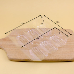 大理石蛋糕吸塑内托 曲奇饼干双格吸塑盒托|果干蜜饯面包吸塑盒