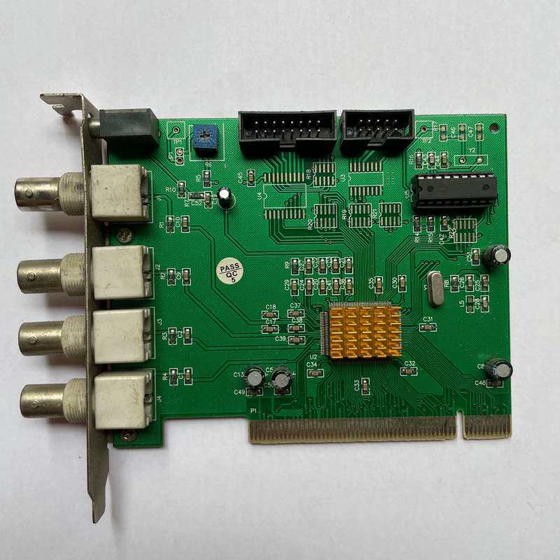 议价PCI 4路监控卡 视频采集卡 BNC接口 Fusion87