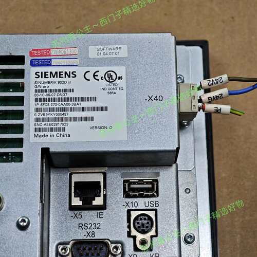 {议价}6FC5370-0AA00-3BA1 802D sl主