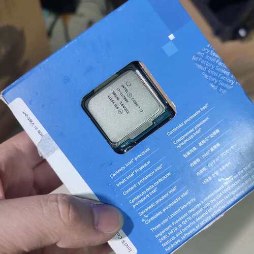 {议价}i7 11700k原盒cpu. 全新未拆封 备用多的出掉