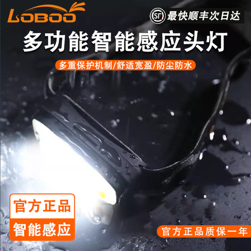LOBOO智能感应灯尾箱照明灯头灯