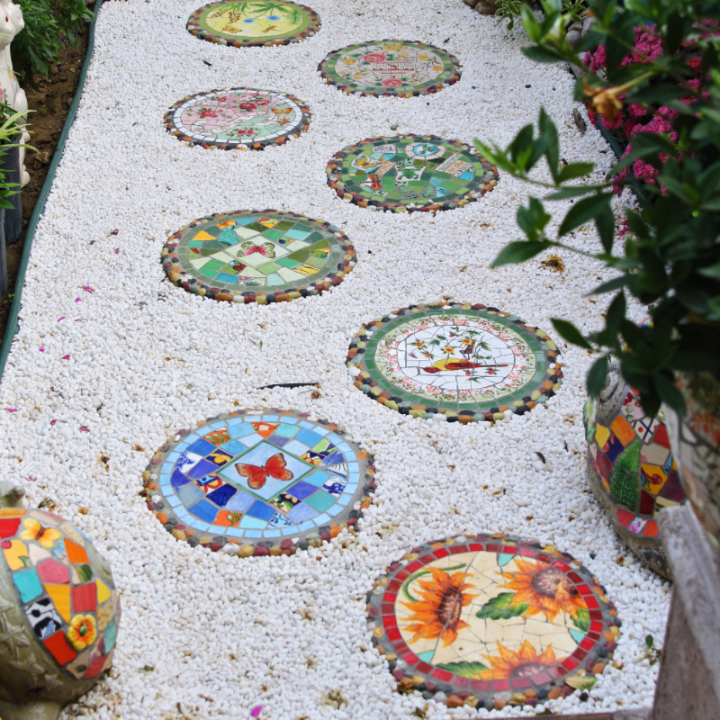 玫瑰小镇庭院摆件一物两用