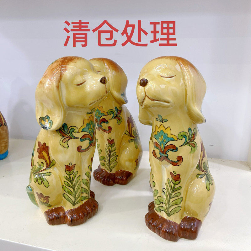 家居装饰小狗摆件摆饰庭院摆件