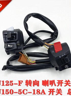 钱江摩托车配件开关把座QJ125-F/150-5C-18A摩托车手把总成开关