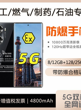 荣一耀Play5T8T防爆智能手机化工厂5G加油站CT4然气NFC制药厂燃气