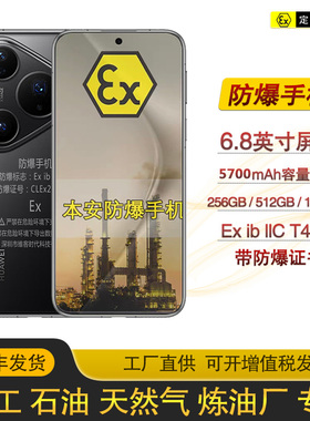 21KE 防爆手机化工厂EX本安IICT4石油天然气制药NFC巡检5GPura80P