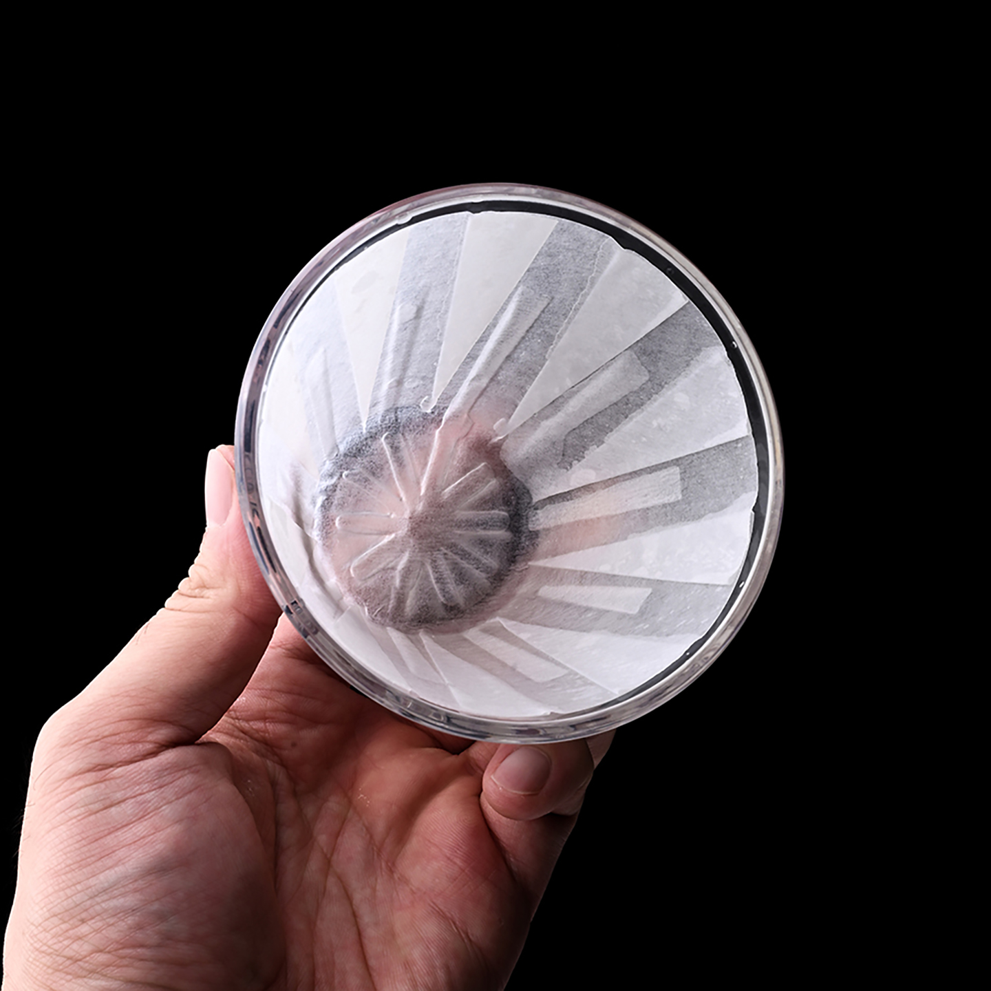 归墟滤杯平底蛋糕滤杯无旁通设计