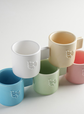 马卡龙色系拉布智造陶瓷浓缩杯咖啡杯品鉴杯手冲小杯子感官杯60ml