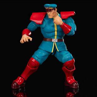 Jada Toys 1/12 街头霸王 警察 Vega 维加 手办 异色 关节可动