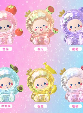 超逗熊正版皇冠猴发光盲盒