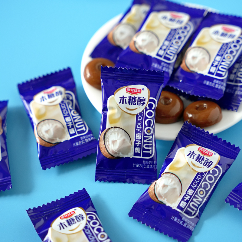 康健益嘉木糖醇椰子糖椰香椰奶