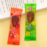 雅客梨膏软糖棒棒糖山楂软糖果汁棒糖果儿童零食袋装糖果休闲零食