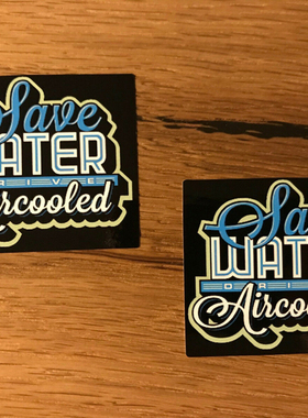 风冷贴纸风冷公交调整老爷车老校友Aircooled Air Boxer 车贴