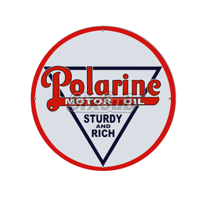 Polarine Sturdy And Rich Motor Oil 汽车摩托贴纸贴花#027017