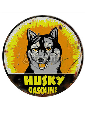 Husky Gasoline CAR Motor Oil摩托车汽车复古贴纸贴花# 027051