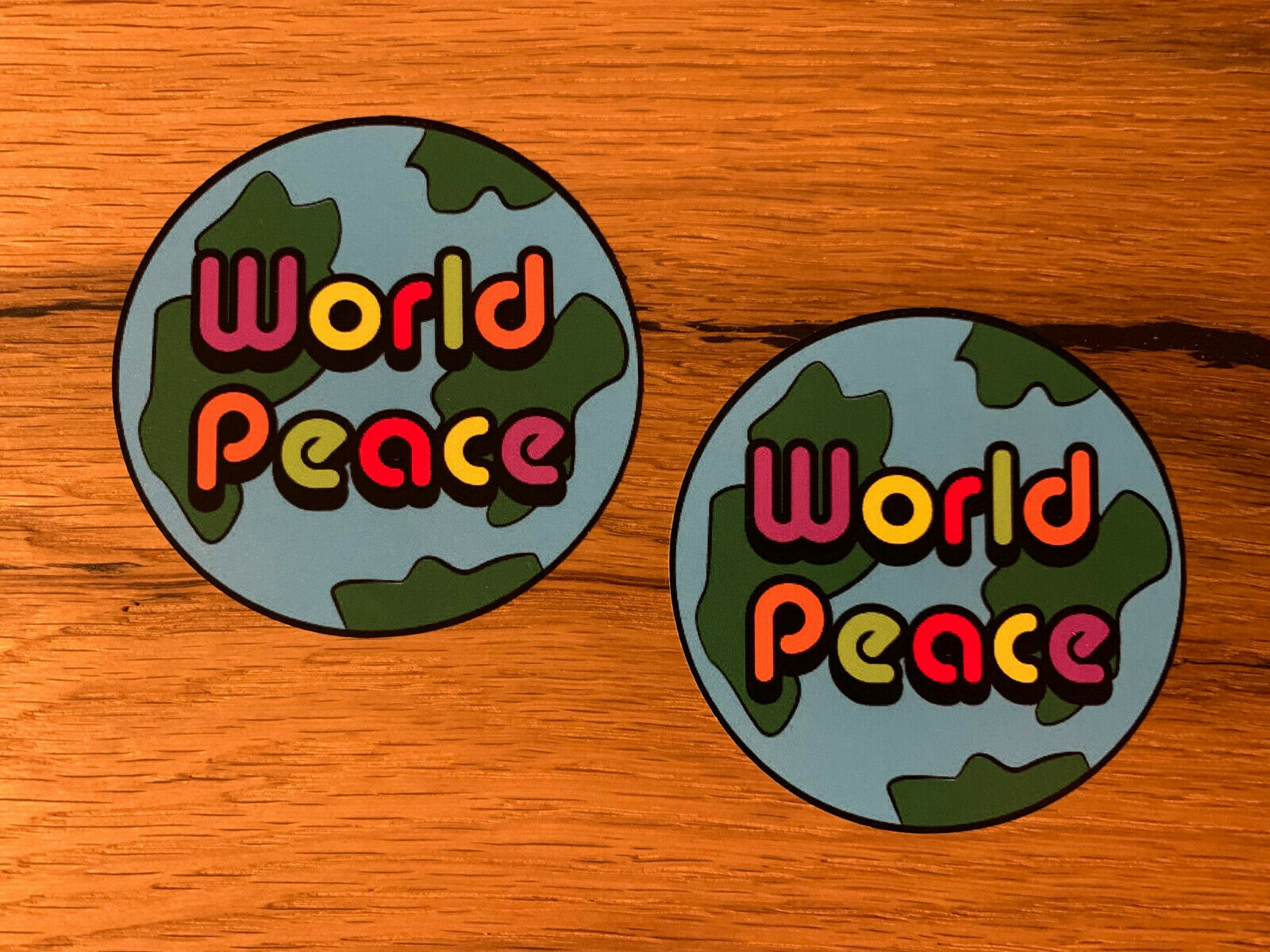 世界和平没有战争战争爱和平World Peace＃553 No War贴纸贴花