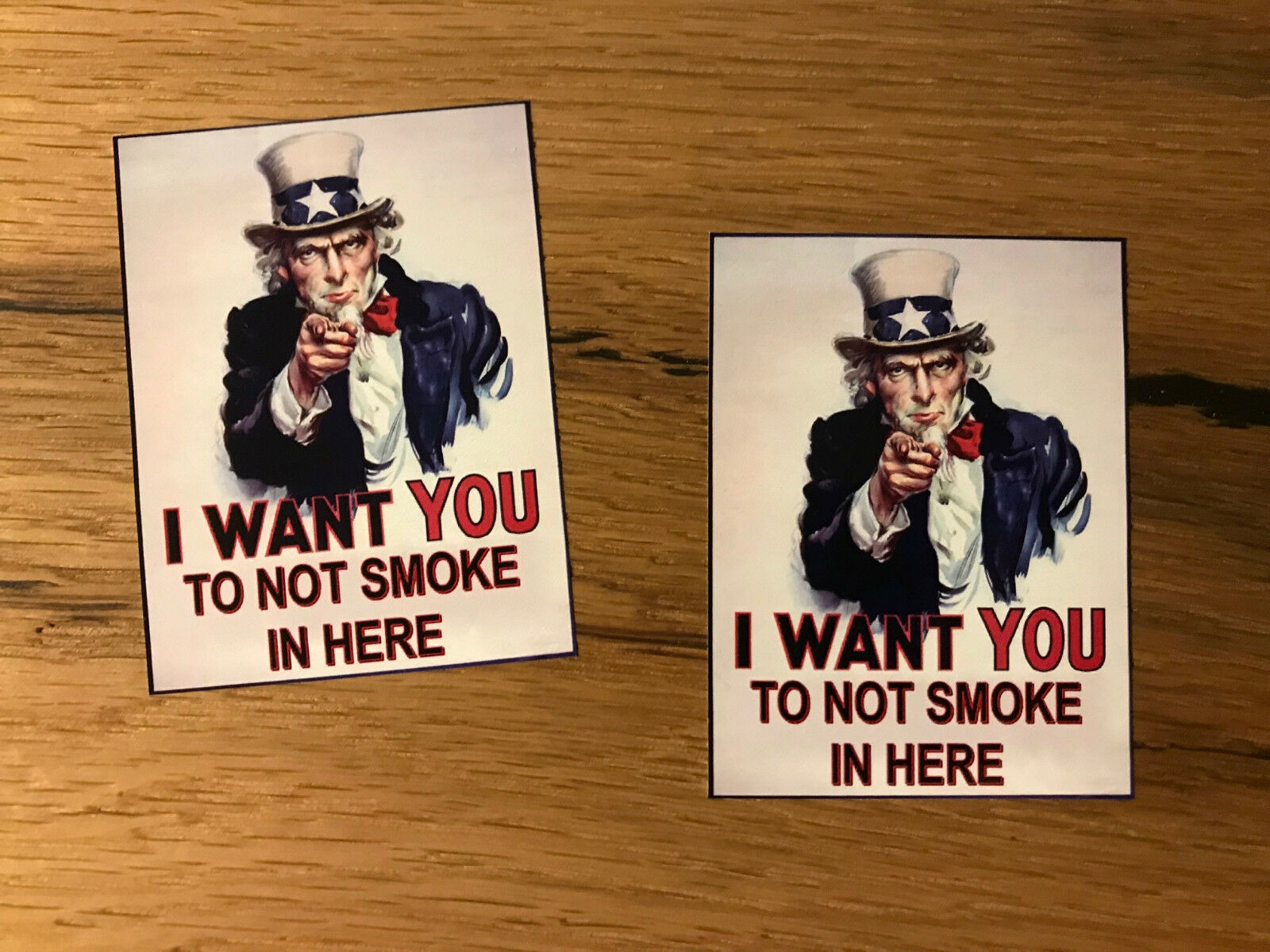 禁止吸烟美国复古车库贴花