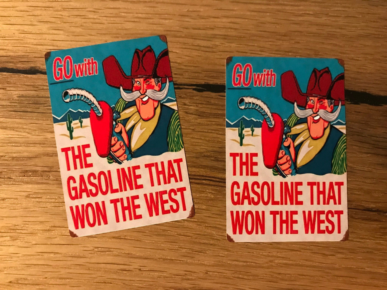 vintagegasoline老式车库贴纸