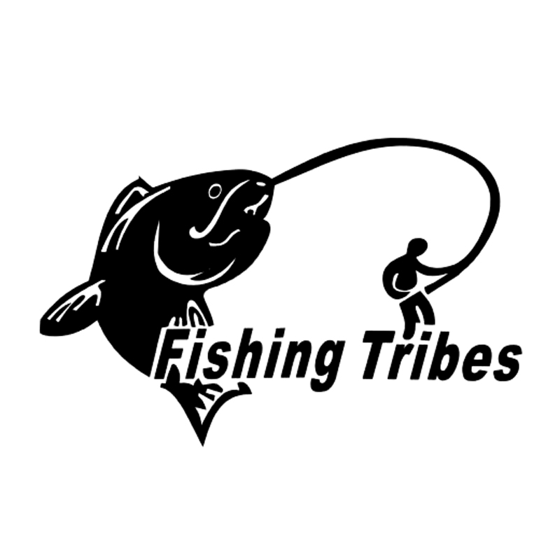 TRIBES钓鱼部落摩托车汽车贴纸