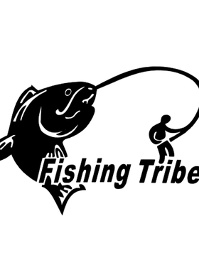 Fishing Tribes钓鱼部落汽车贴纸摩托车贴花