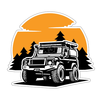 越野卫士坦克牧马人装饰车贴