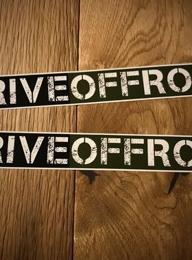 OFFROAD牧马Wrangler4x4拉达尼瓦Gelande Tuning TOP 摩托车车贴