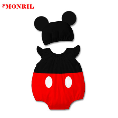 全棉爬服MONRIL连体衣造型含帽