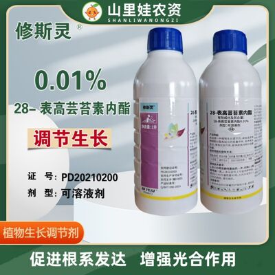 巴菲特修斯灵28-表高芸苔素内酯小白菜调节生长农药生长调节剂