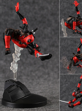 l造型师X写真家死侍Deadpoo战斗版小贱贱彩色灰色款公仔手办模型