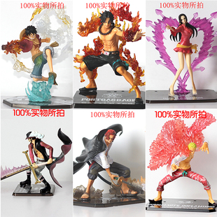 海贼王onepiece手办模型路飞索隆艾斯罗乔巴公仔动漫生日礼物摆件