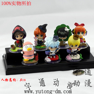 包邮银魂手办Q版7款银魂演剧篇白雪公主银时冲田总悟手办公仔盒蛋