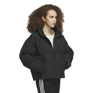 IL8940 阿迪达斯女子羽绒服保暖立领夹克外套 IL8939 Adidas 正品