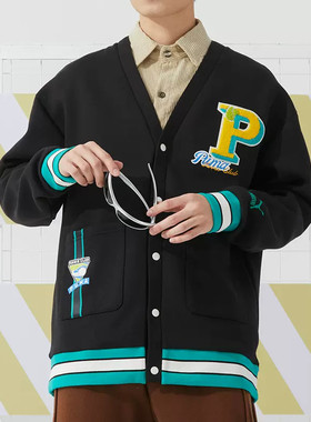 正品PUMA彪马男女装情侣夹克外套2024春季运动上衣长裤套装625798