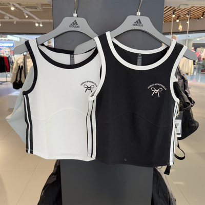 阿迪达斯女子修身T恤背心