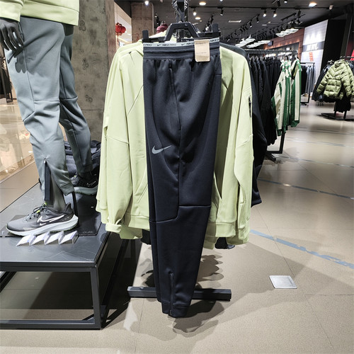 正品Nike/耐克裤子男裤春秋款长裤保暖休闲跑步加绒运动裤 DD2123