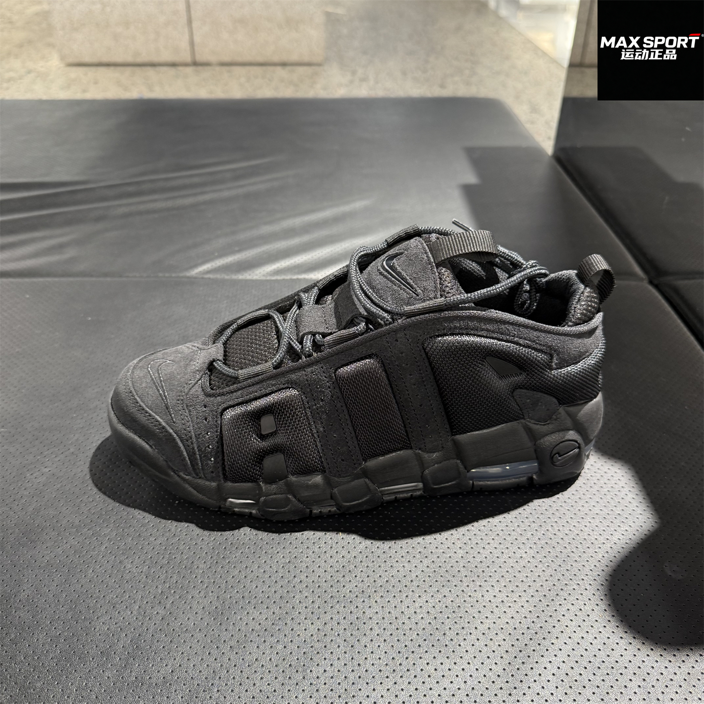 NIKE耐克男子休闲鞋25冬款黑色皮蓬增高保暖篮球运动鞋IM6649-001