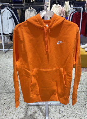 正品NIKE耐克加绒卫衣男女2024秋冬套头连帽衫针织上衣BV2655-819