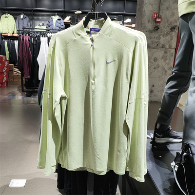正品NIKE/耐克男子上衣2024春新款跑步速干长袖运动T恤DD4757-371