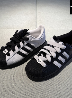 Adidas阿迪达斯三叶草男女贝壳头板鞋SUPERSTAR运动休闲鞋 KK4473