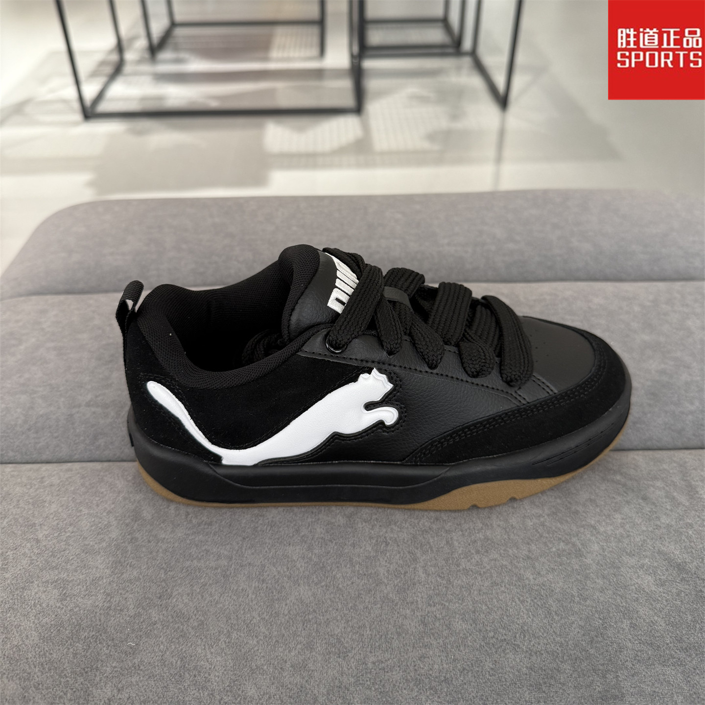 PUMA彪马男女厚底滑板鞋25秋冬新款增高情侣LOGO运动休闲鞋395022