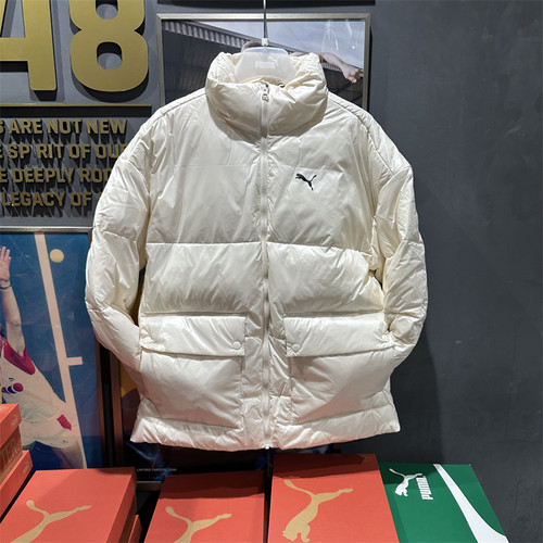 彪马棉服男装2024冬季新款外套