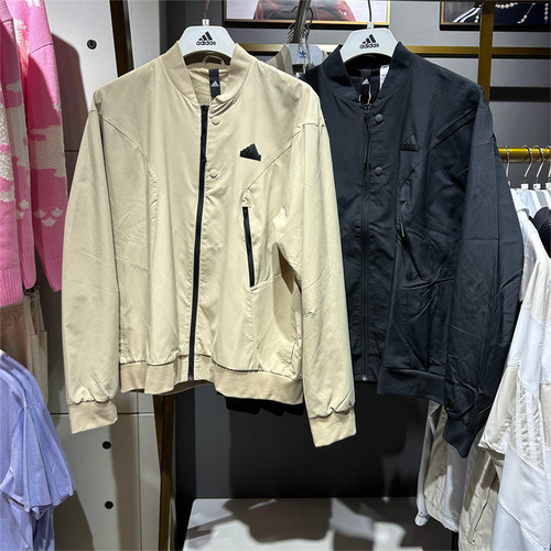 阿迪达斯男子外套棒球服夹克