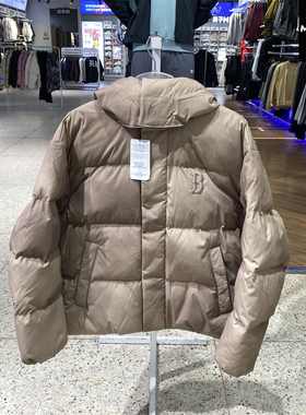 MLB男女羽绒服明星同款保暖户外连帽25冬新款鸭绒外套3ADJB1556